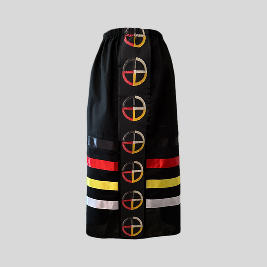 Medicine wheel ribbon skirt-medium