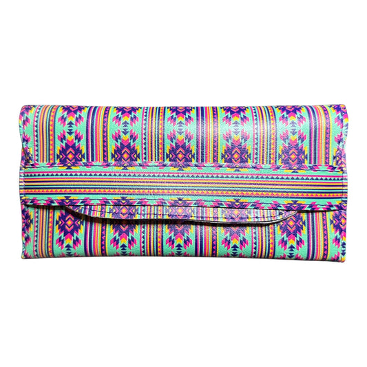 Purple/Teal Wallet