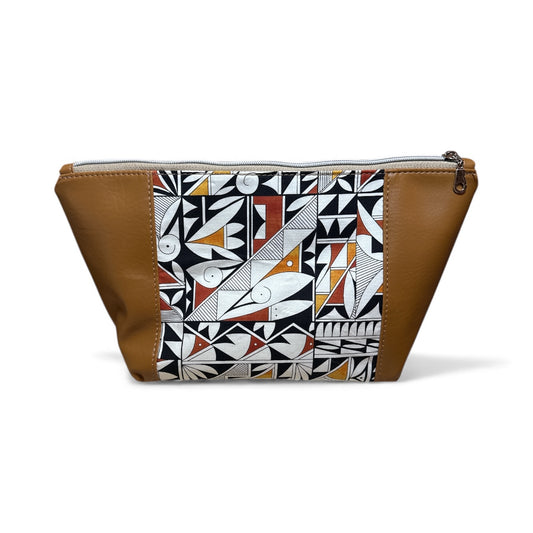 Southwest print beauty bag